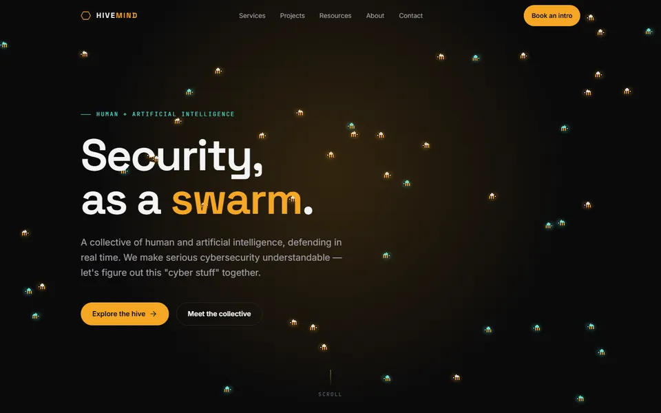 HiveMind Security — screenshot
