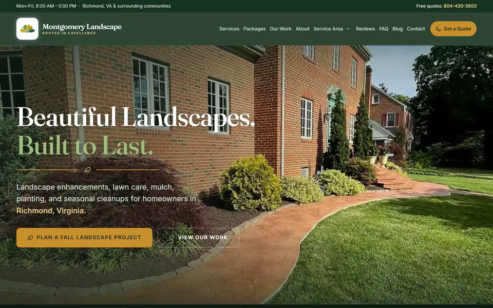 Montgomery Landscape — screenshot